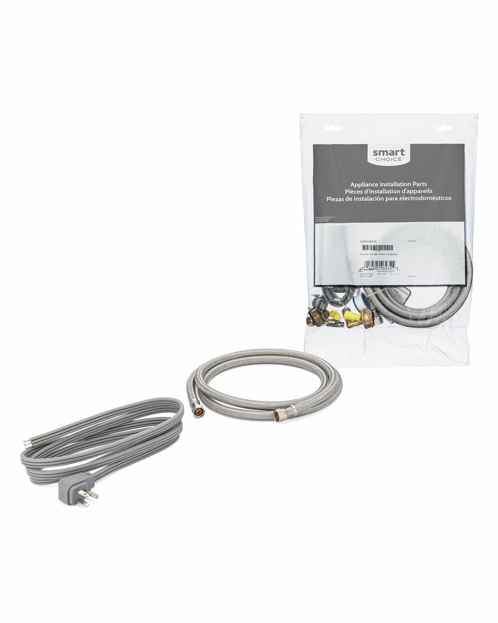 Frigidaire 5304506295C20 Smart Choice Dishwasher Installation Kit with Angled Power Cord