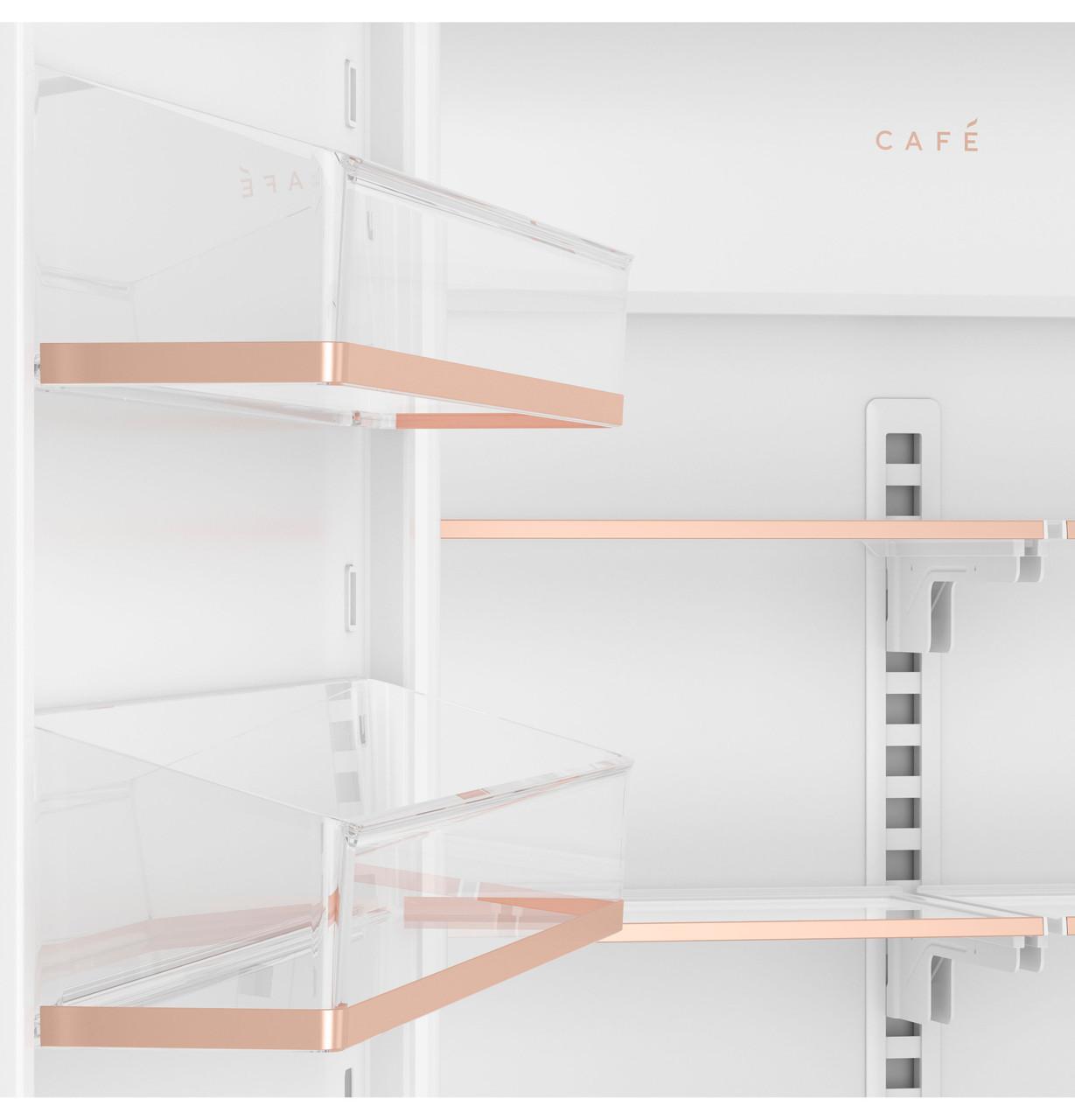 Cafe CIC36LP2VS1 CAF(EBACK)™ 36" Integrated Bottom-Freezer Refrigerator