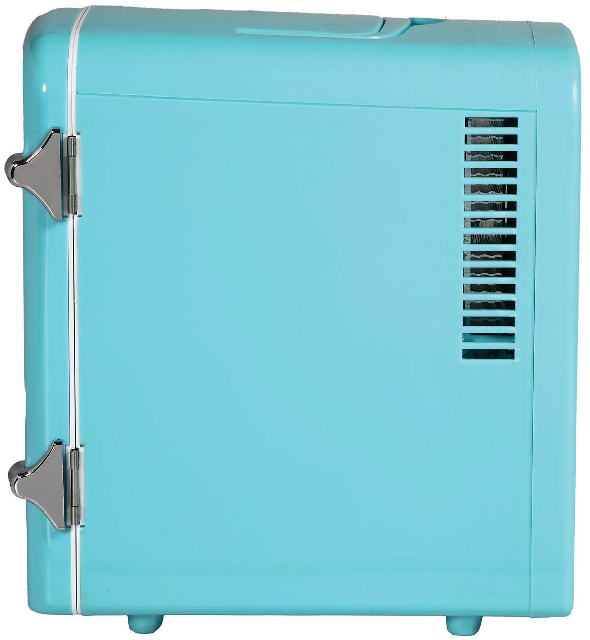 Frigidaire EFMIS229BLUE 6-Can Retro Mini Fridge Cooler - Blue