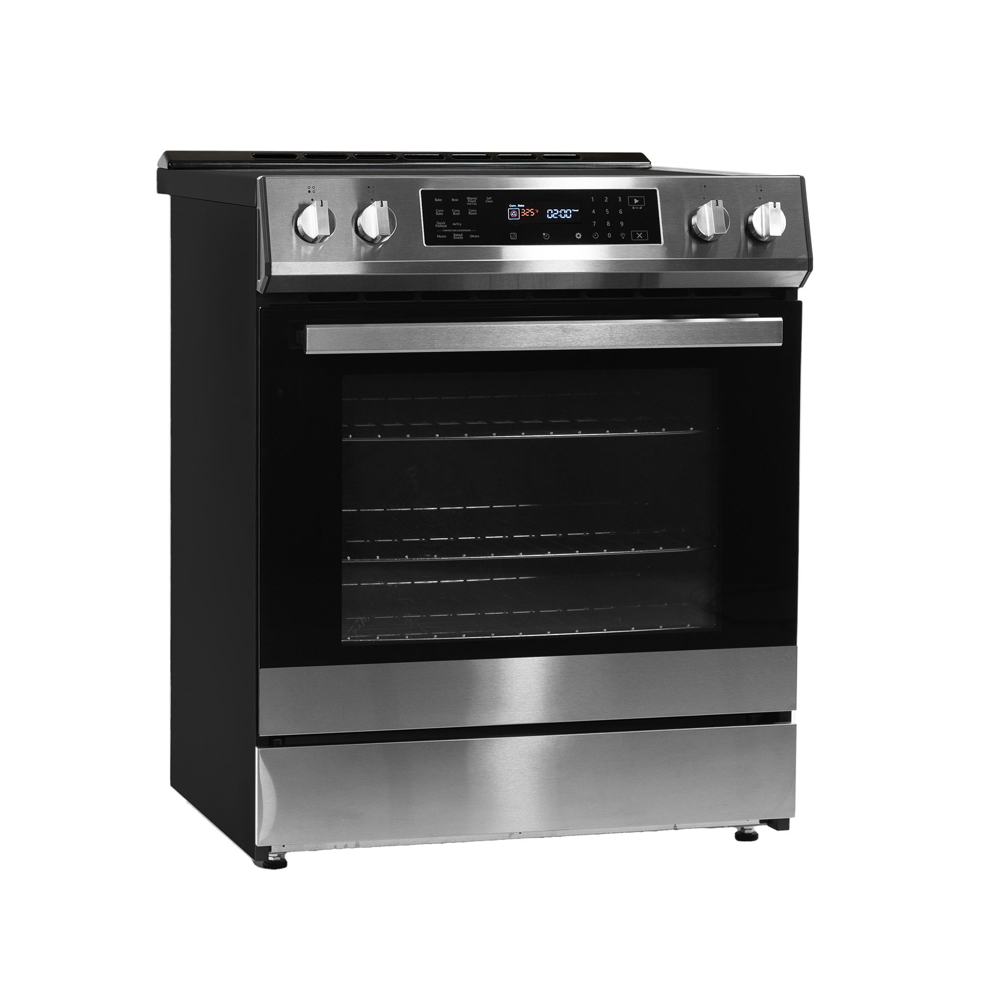 DIRC300BSS Danby 30 Slide in Induction Range with LED Touch Control in Stainless Steel