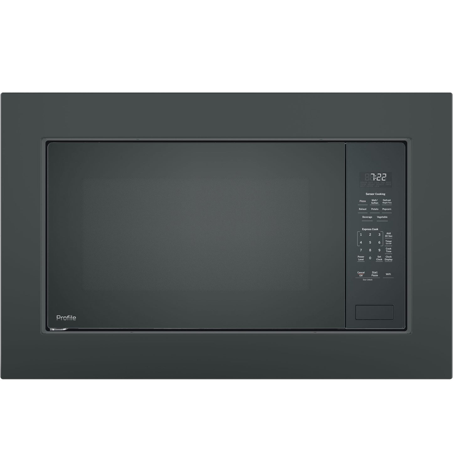 PCWK22U1WBB GE Profile™ 2.2 Cu. Ft. Built-In Sensor Microwave Oven