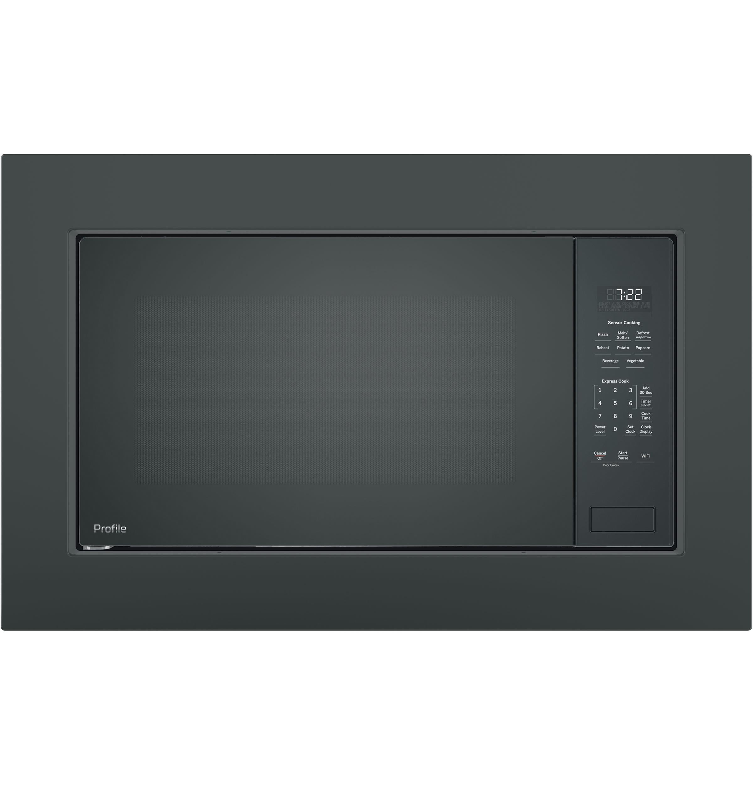 PCWK22U1WBB GE Profile™ 2.2 Cu. Ft. Built-In Sensor Microwave Oven