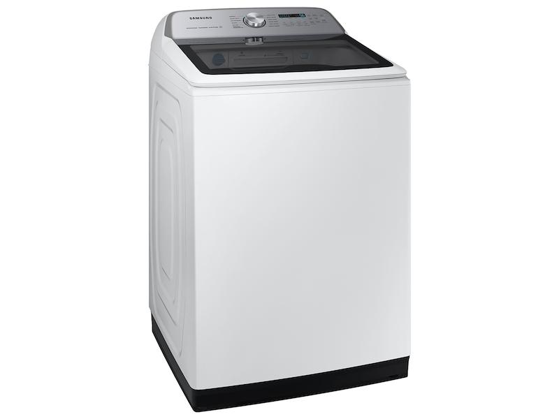 Samsung 5.2 cu. ft. Large Capacity Smart Top Load Washer with Super Speed Wash in White