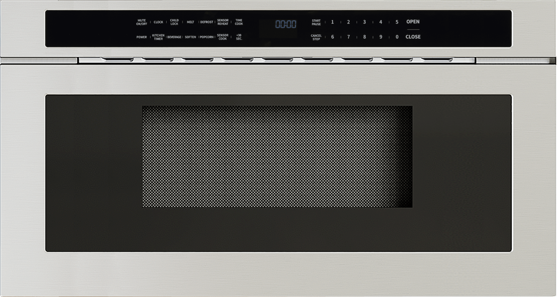 Zephyr MWD3001AS Microwave Drawer, 30in, Built-In, SS, 1.2 cu. ft.