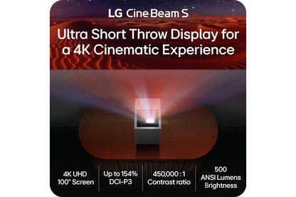 PU615U LG CineBeam S 4K UHD Smart Triple Laser UST Projector PU615U