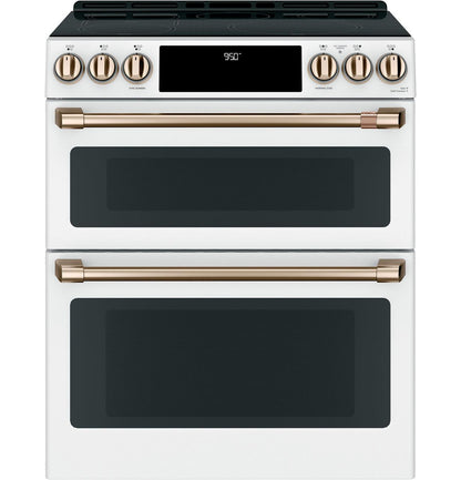 Cafe CXFCHHKPMBZ CAF(EBACK)™ Front Control Induction Knobs and Handles - Brushed Bronze