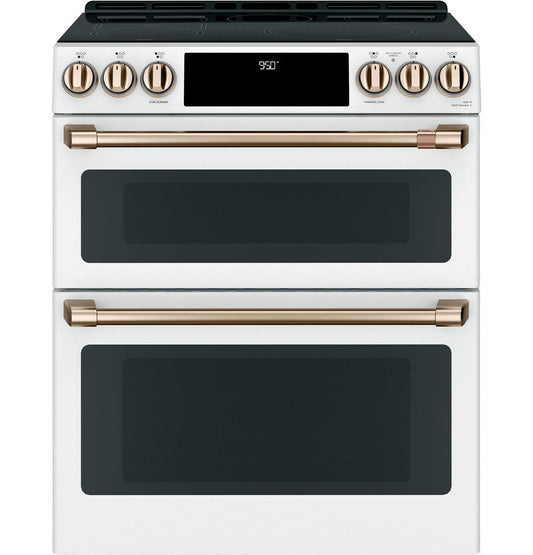 Cafe CXFCHHKPMBZ CAF(EBACK)™ Front Control Induction Knobs and Handles - Brushed Bronze