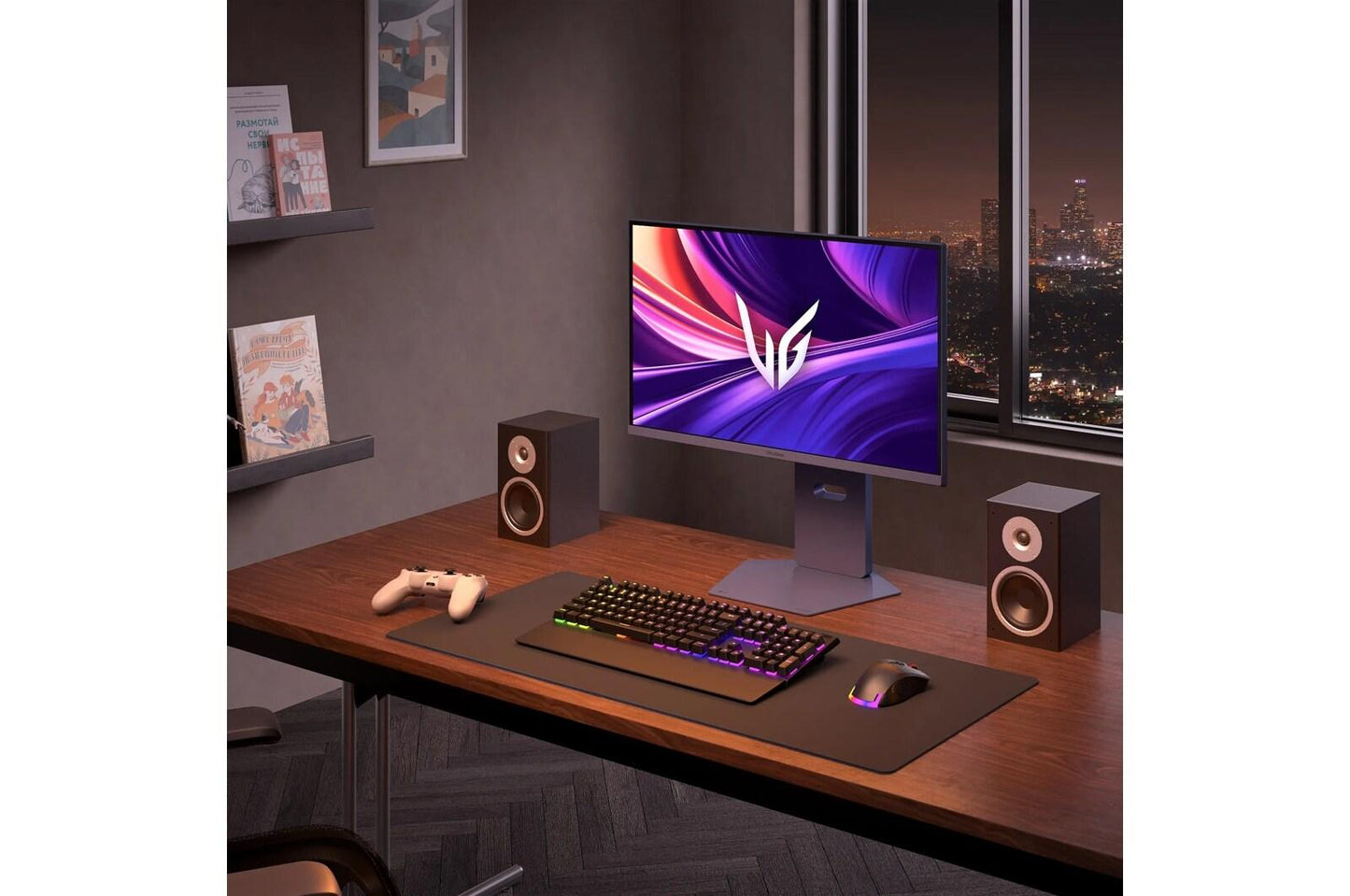 Lg 27G850AB 27 Inch UltraGear™ Nano IPS Black 4K UHD 240Hz or FHD 480Hz 1ms G-sync Compatible DisplayPort 2.1 Gaming Monitor