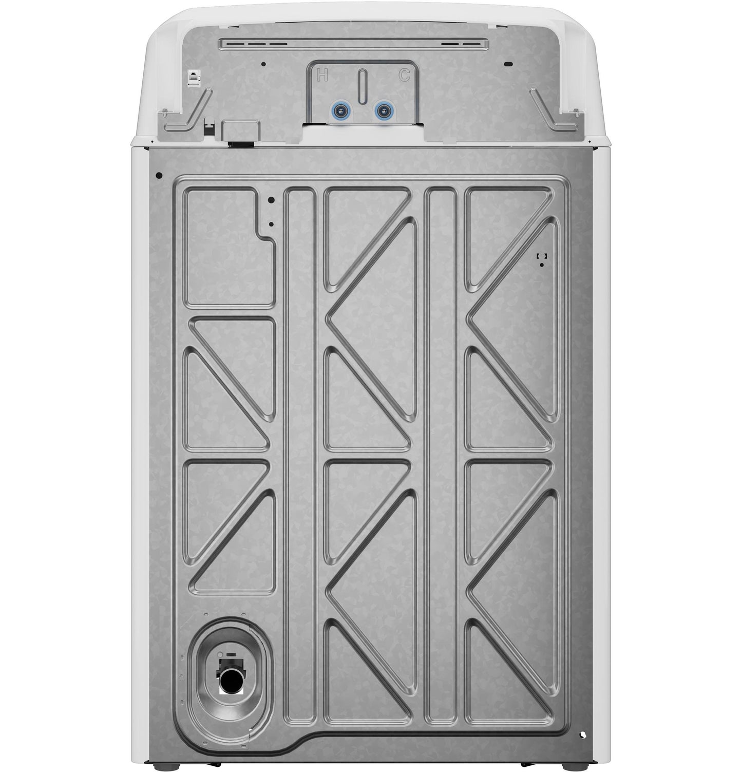 GTW525ACWWB GE® 4.3 cu. ft. Capacity Washer with Stainless Steel Basket,5-yr Limited Warranty
