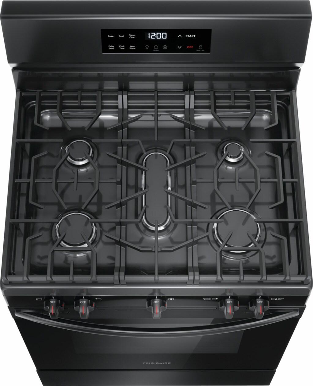 Frigidaire FCRG3062AB 30" Gas Range with Quick Boil