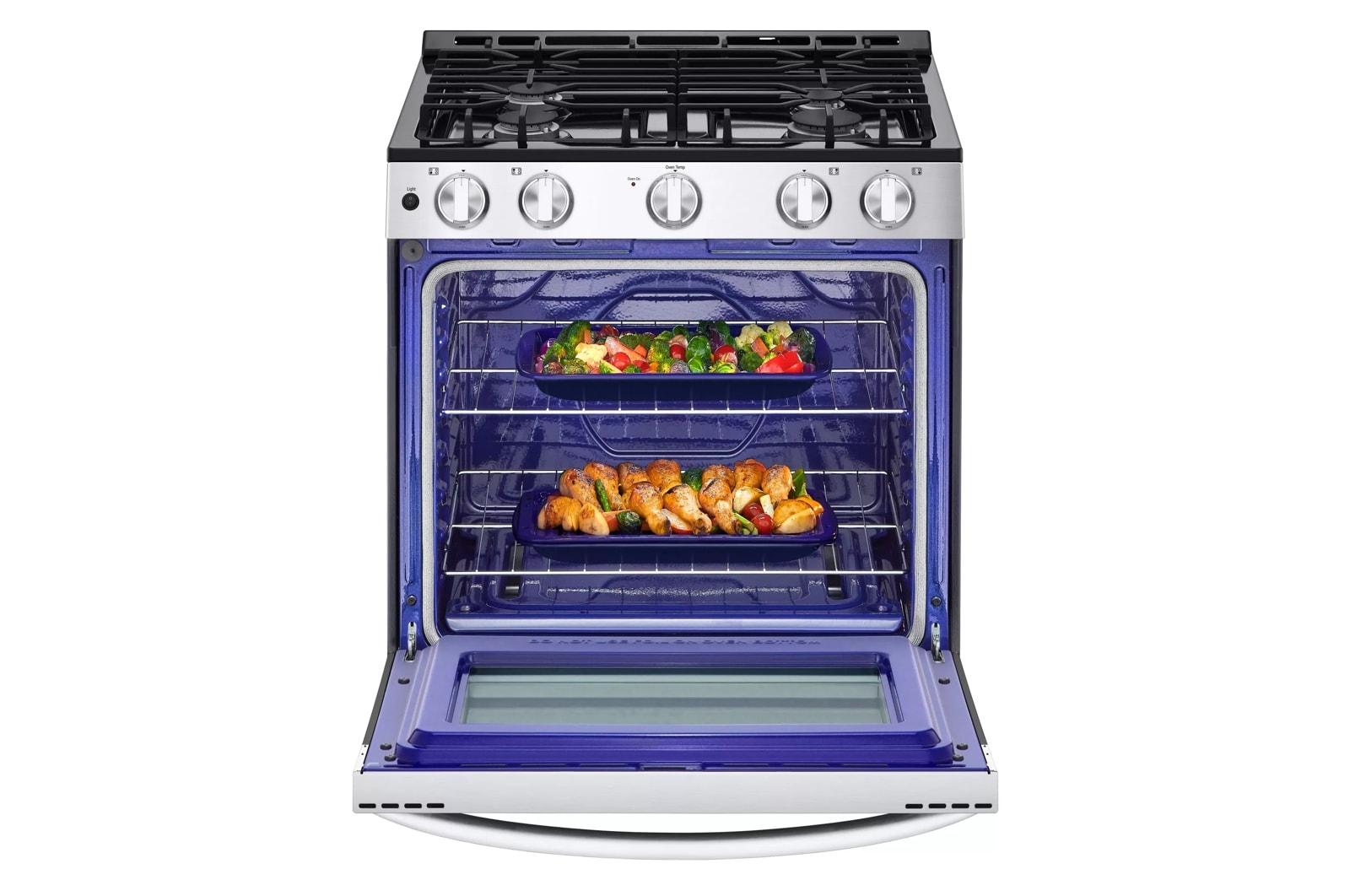 Lg LSGL5830S 5.8 cu. ft. Gas Slide-in Range with EasyClean®