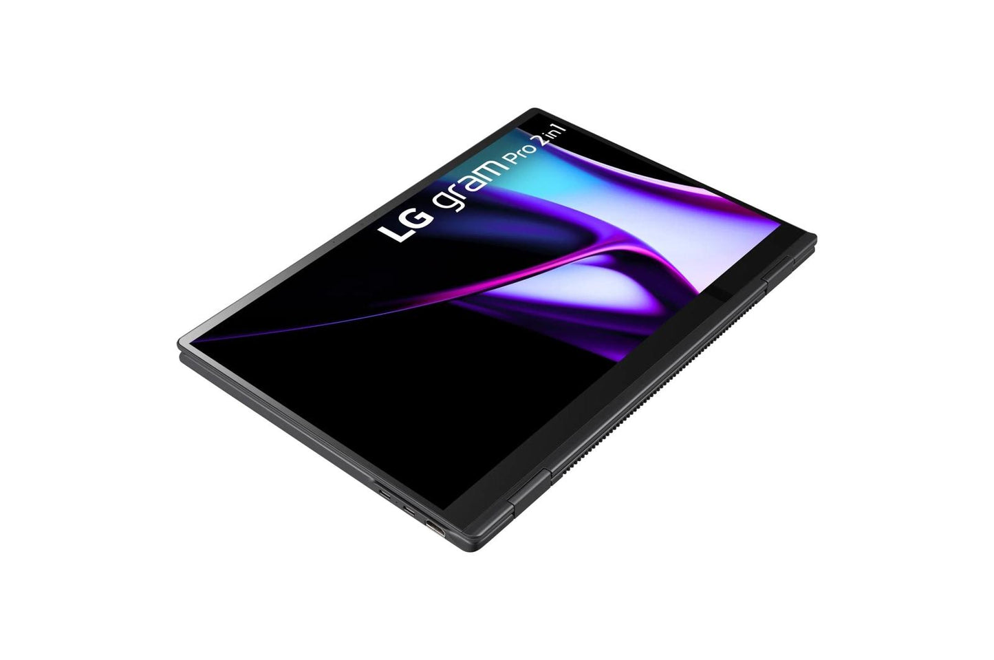 16T90SPGADB8U1 LG gram Pro 16 Inch 2-in-1 Thin and Lightweight Laptop, Intel® Evo™ Edition - AI-enabled Intel® Core™ Ultra 7 processor, Windows 11 Home, 32GB RAM, 1TB SSD, Black