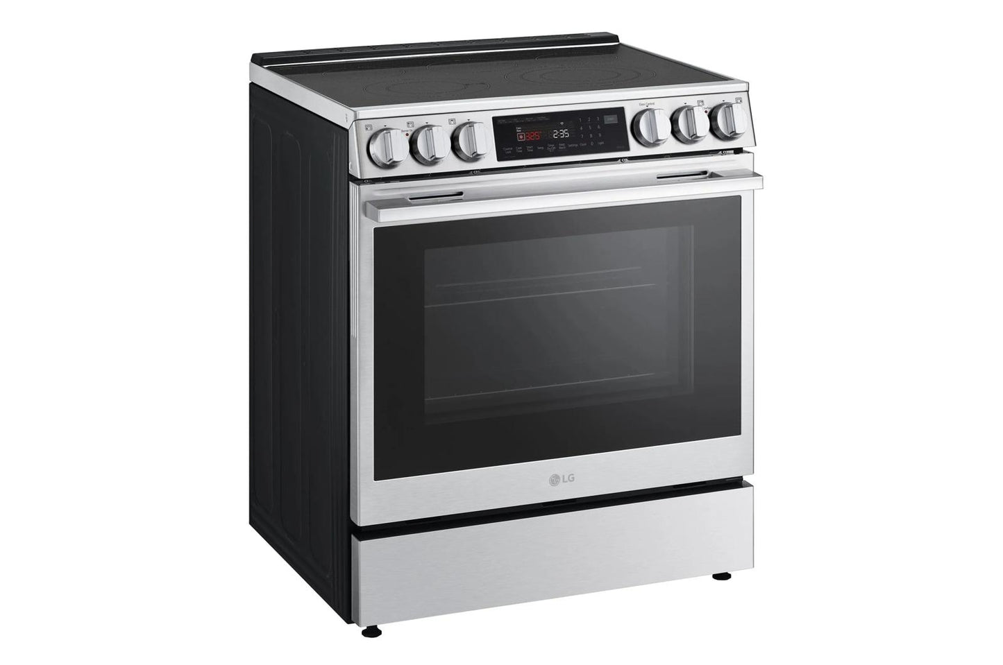 Lg LSEL6335XE 6.3 cu. ft. Smart Electric Slide-in Range with InstaView®, ProBake Convection®, and Air Fry