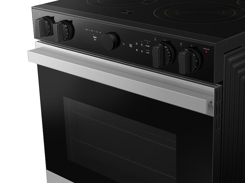 Samsung NSE6DG8502SR Bespoke 6.3 cu. ft. Smart Slide-In ENERGY STAR® Certified Electric Range with Air Fry in Stainless Steel