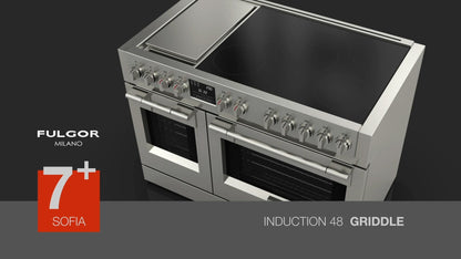 SOFIA 48 PRO INDUCTION RANGE WITH GRIDDLE