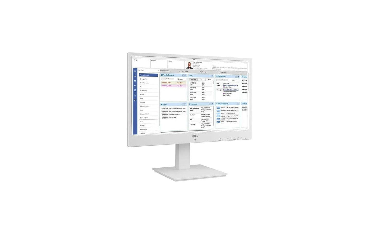 Lg 24CR671IK6P 24" FHD All-in-One iGel OS Thin Client for Healthcare with Intel® Pentium Processor, Dual-band RFID, Webcam & Mic