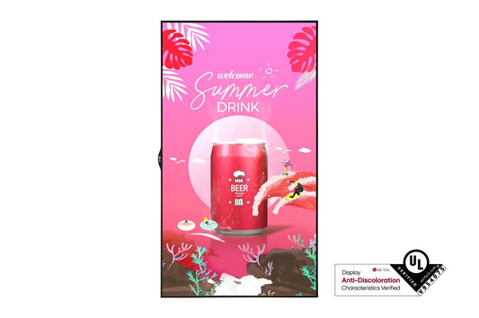 Lg 49XS4PB 49'' FHD High Bright Window Facing Display with Anti-Discoloration Technology