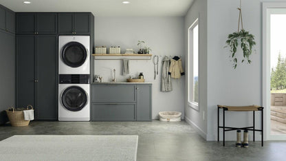 Electrolux ELTG7600AW Laundry Tower Single Unit Front Load 4.5 Cu. Ft. Washer & 8 Cu. Ft. Gas Dryer