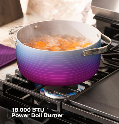 PGF700AYFS GE Profile™ 30" Smart Free-Standing Gas Convection Range with No Preheat Air Fry and EasyWash™ Oven Tray