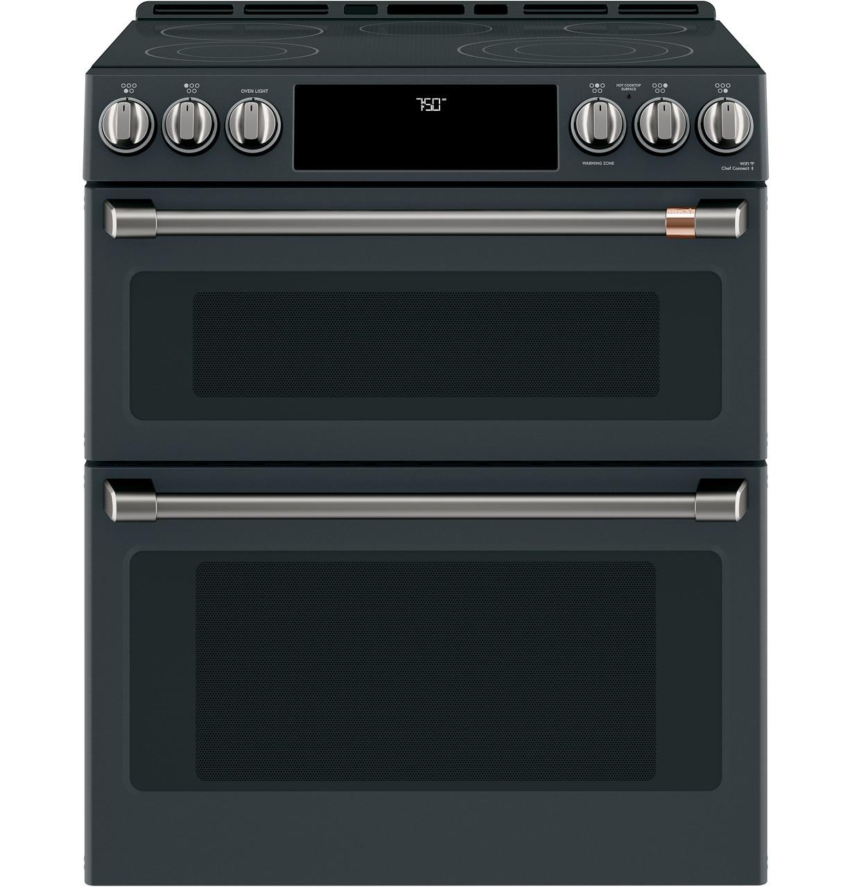 Cafe CXFCEHKPMBT CAF(EBACK)™ Front Control Electric Knobs and Handles - Brushed Black