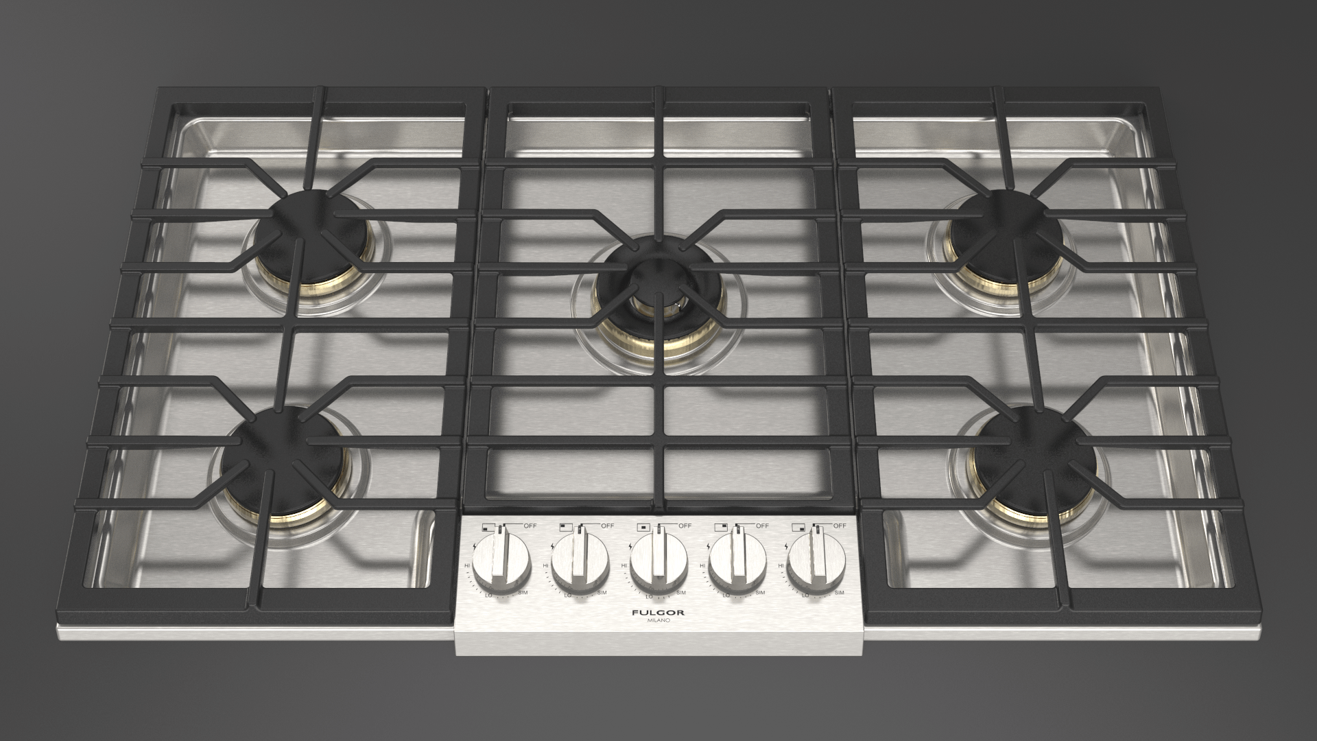 36" PRO GAS COOKTOP