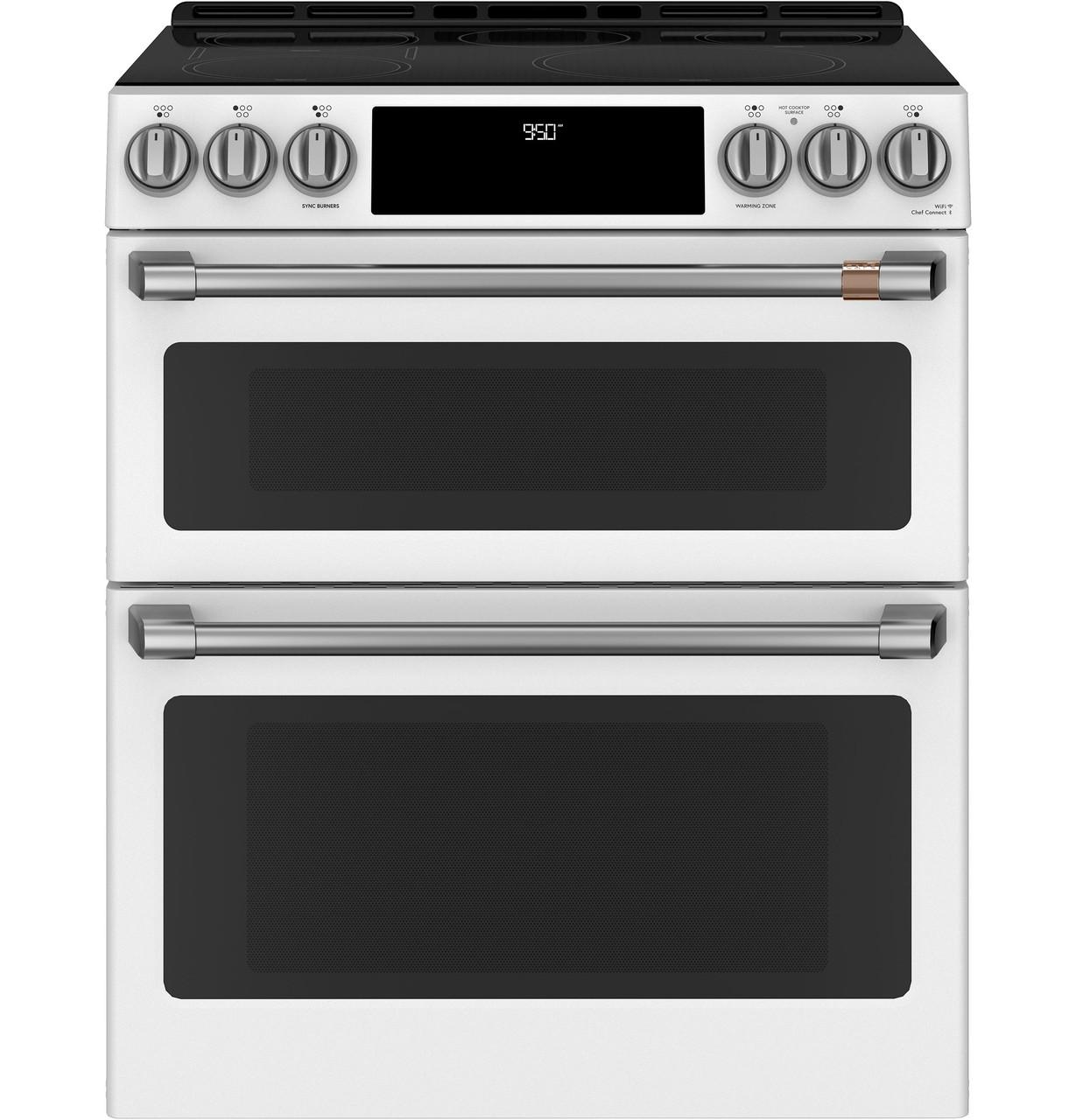 Cafe CXFCHHKPMSS CAF(EBACK)™ Front Control Induction Knobs and Handles - Brushed Stainless