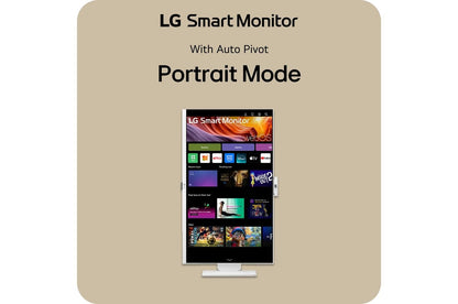 Lg 32U850SAW 32 Inch 4K UHD IPS Smart Monitor with webOS and USB Type-C PD 90W