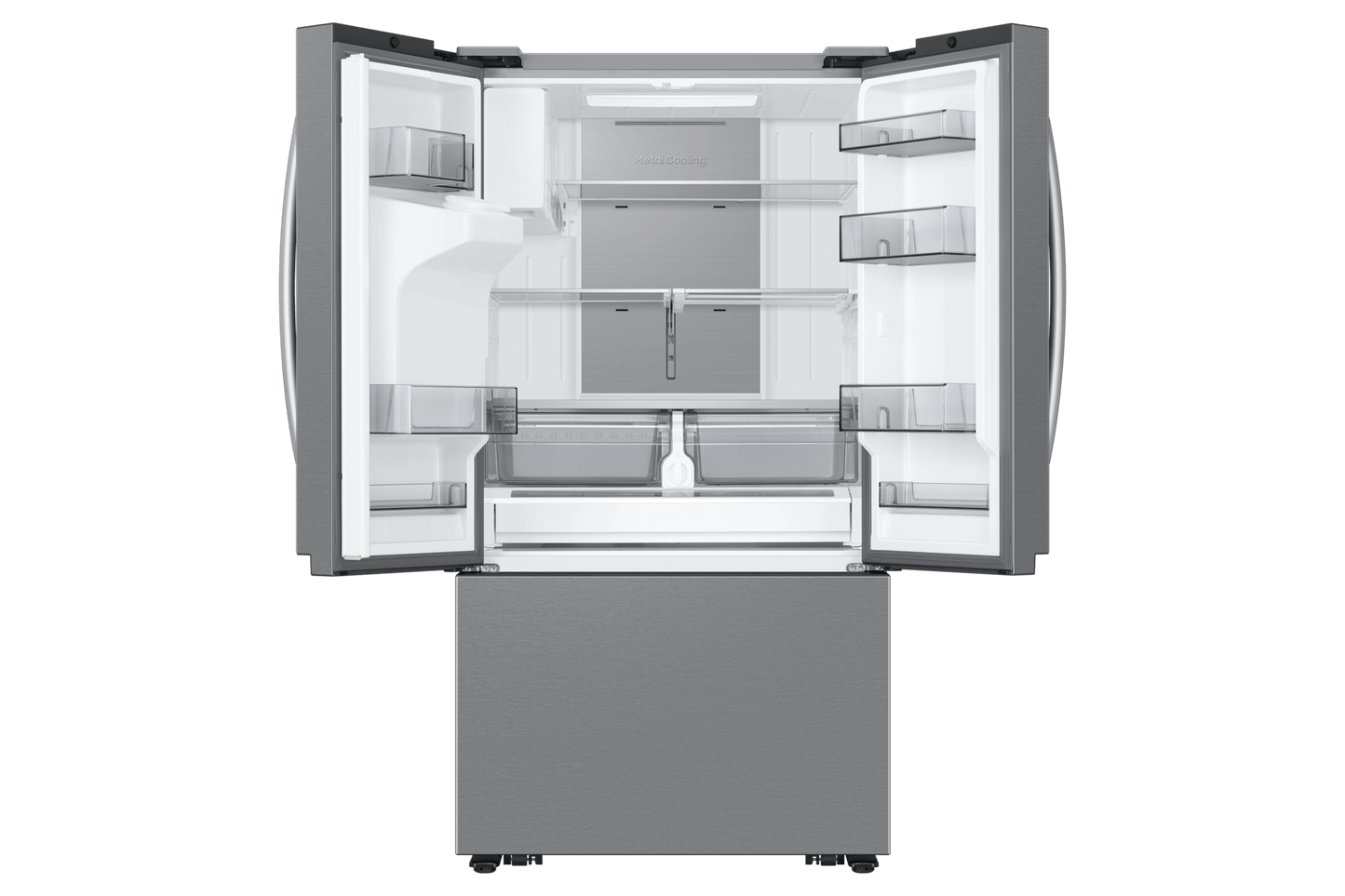 Samsung RF27CG5400SR Bespoke AI 3-Door French Door Mega Capacity  4 Types of Ice  26 cu.ft.