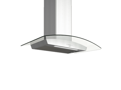 Zephyr ZRVE30BGC Ravenna, Wall, 30", SS+Clear Glass, ACT, LED