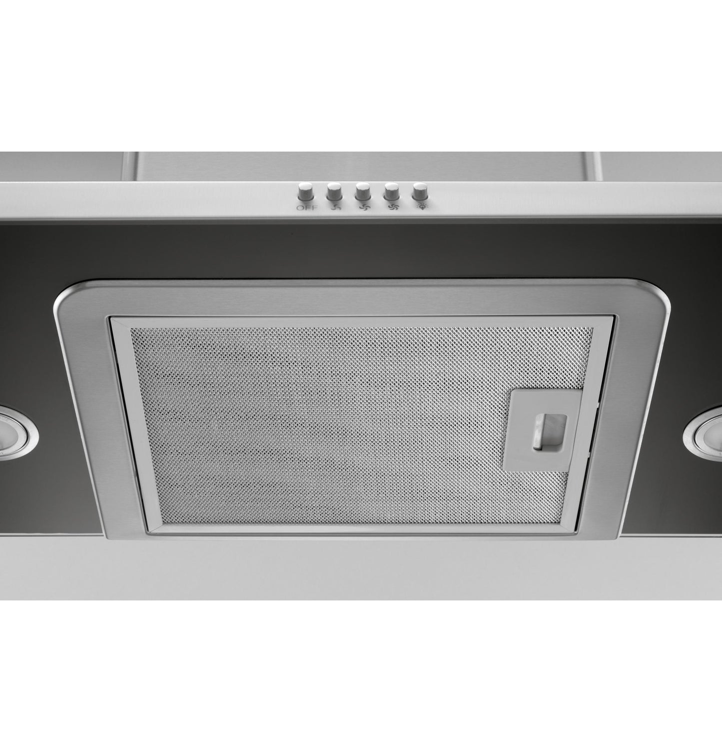 Cafe UVW7241SNSS 24" Chimney Vent with Tempered Glass