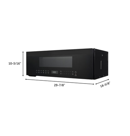 Cafe UVM9125DYBB 1.2 Cu. Ft. Over-the-Range Low Profile Sensor Microwave Oven