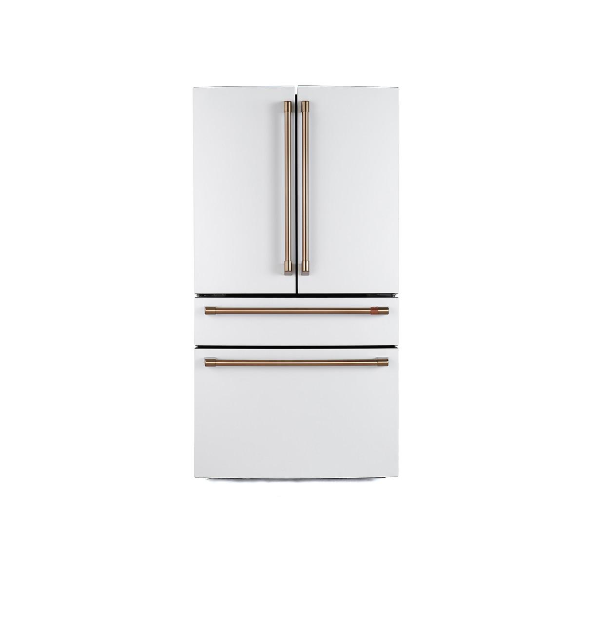 Cafe CGE29DP4TW2 CAF(EBACK)™ ENERGY STAR® 28.7 Cu. Ft. Smart 4-Door French-Door Refrigerator With Dual-Dispense AutoFill Pitcher