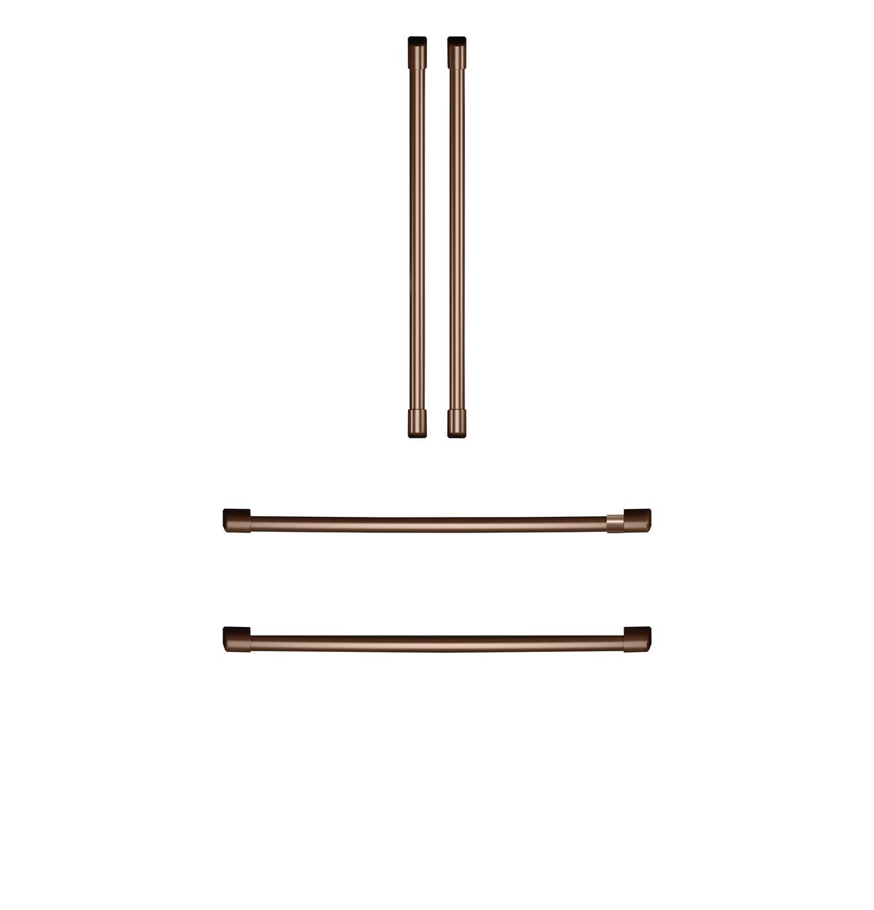 Cafe CXQB4H4PNCU CAF(EBACK)™ Refrigeration Handle Kit - Brushed Copper