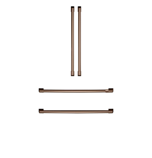 Cafe CXQB4H4PNCU CAF(EBACK)™ Refrigeration Handle Kit - Brushed Copper