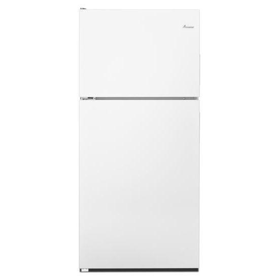 30-inch Wide Top-Freezer Refrigerator with Gallon Door Storage Bins - 18 cu. ft. - white