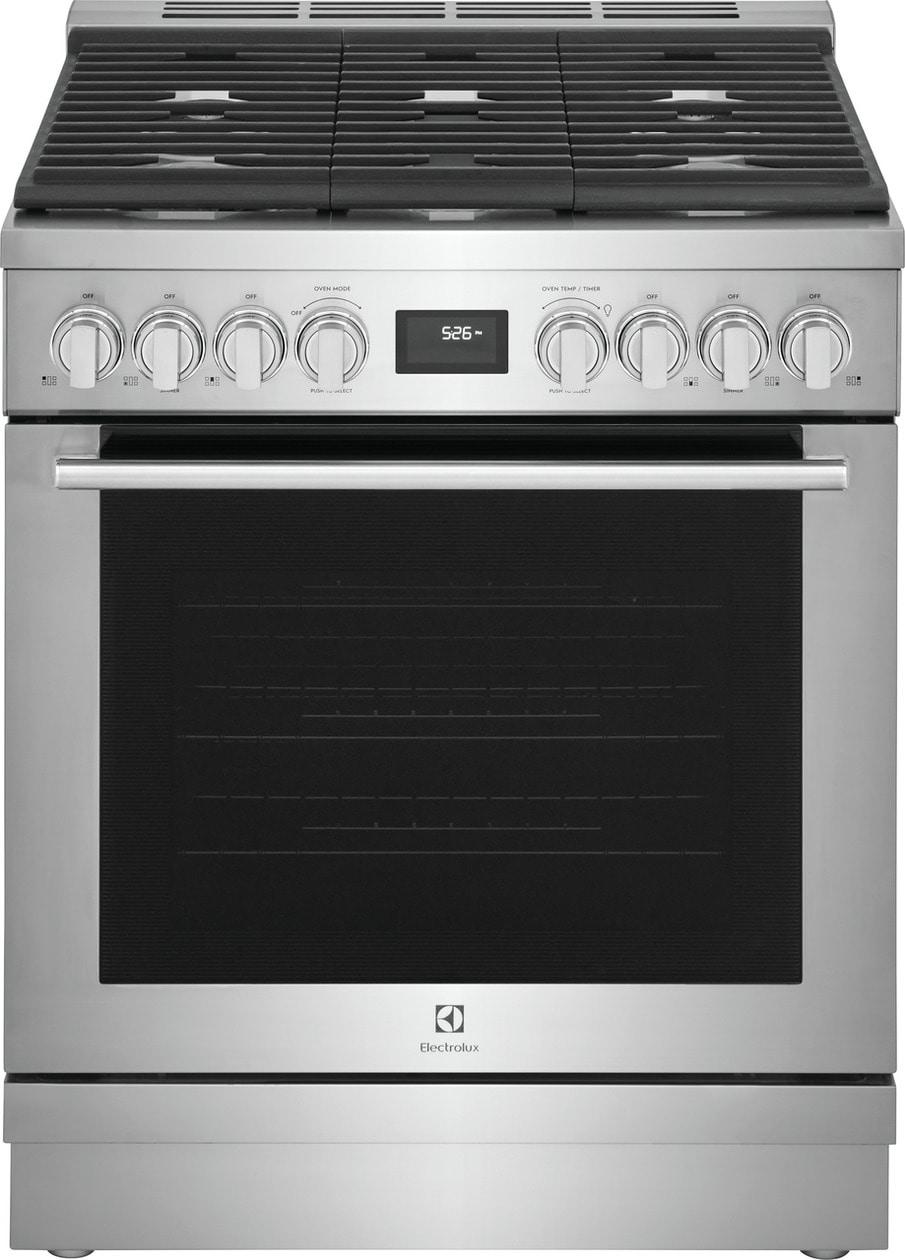 Electrolux ECFD3068AS 30" Dual-Fuel Freestanding Range