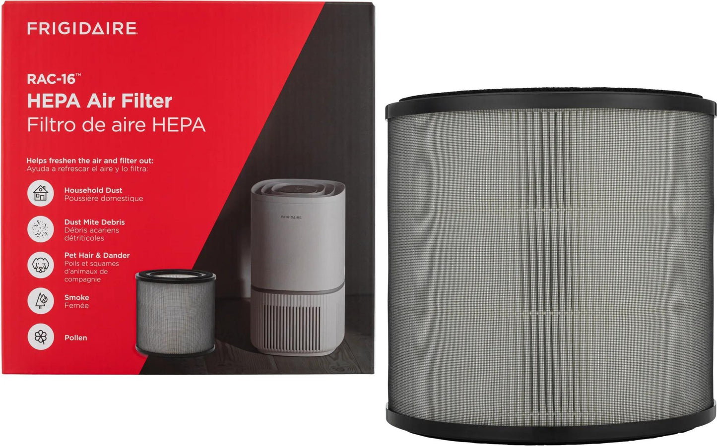 Frigidaire FRPARAC16 PureAir® RAC-16 HEPA Air Filter