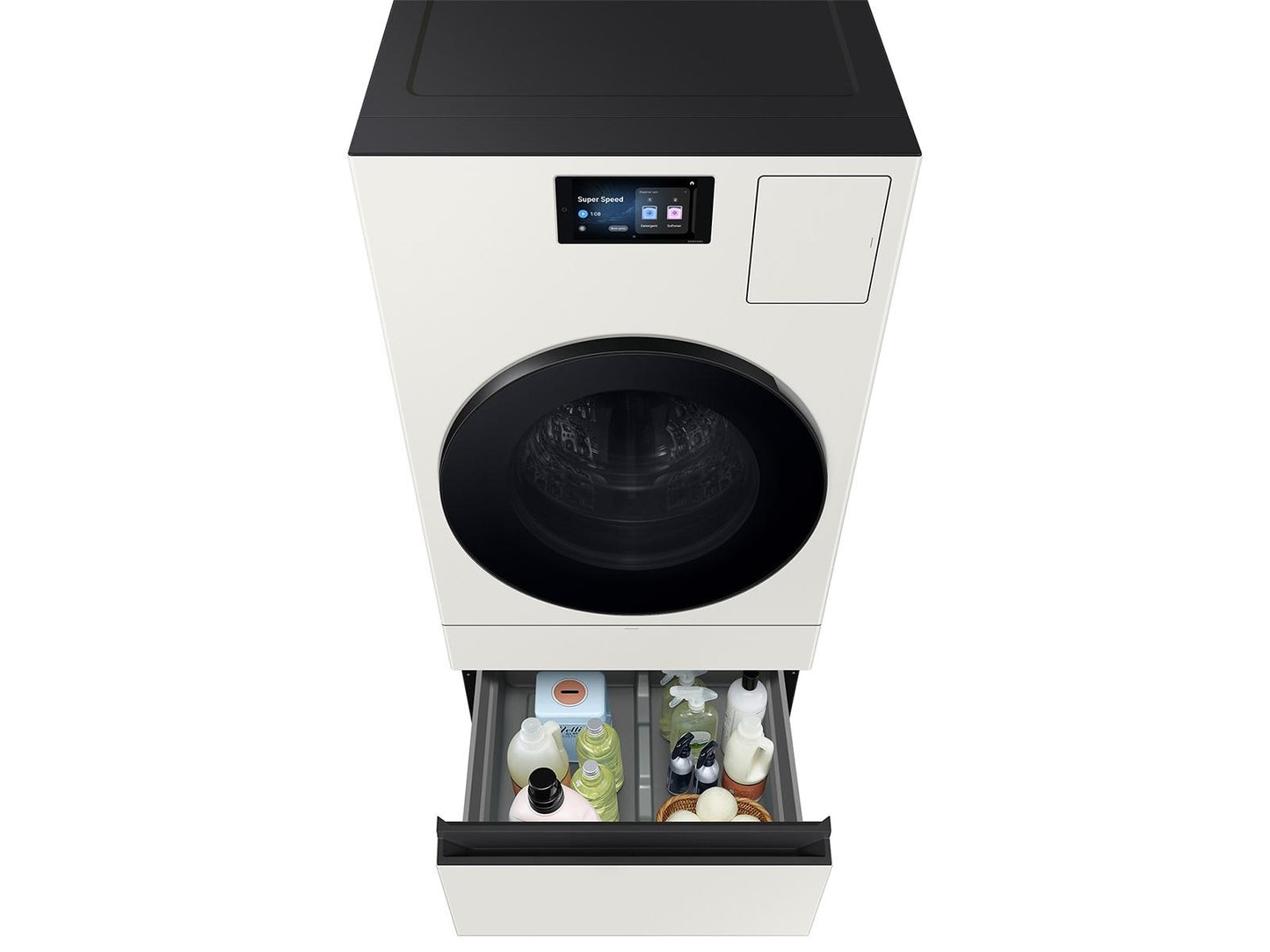 Samsung WE702NY Pedestal for Washer And Dryer Pedestal for All-in-One Combo  Ivory