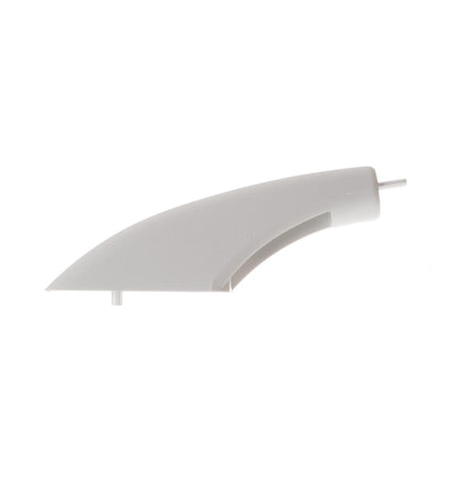 Ge Appliances WB07K10043 Range oven door handle end cap (white)