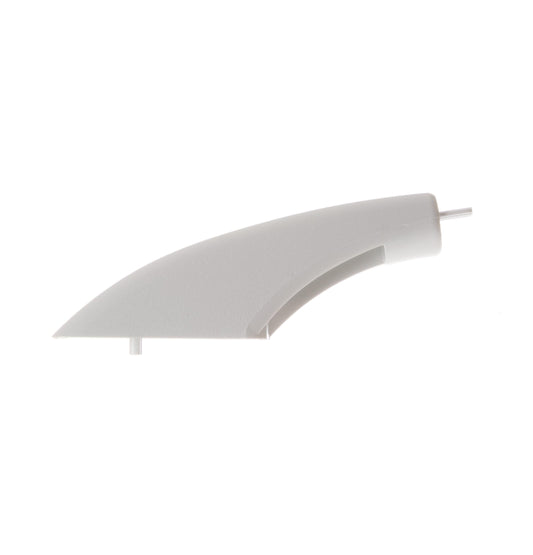 Ge Appliances WB07K10043 Range oven door handle end cap (white)