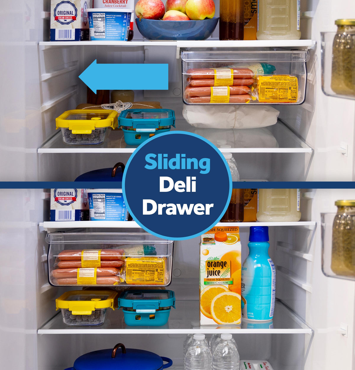 GPS21KGZWW GE® 21 Cu. Ft. Garage Ready Top-Freezer Refrigerator