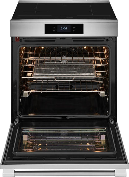 Frigidaire PCFI3085BF 30" Induction Range with Stone-Baked Pizza