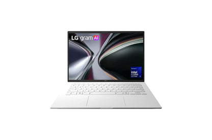 14Z90UGAS63U1 LG gram 14 Inch Copilot+ PC, Windows 11 Home, Lightweight Dual AI Laptop, Intel® Core™ Ultra 5, 32GB RAM, 512GB SSD, White