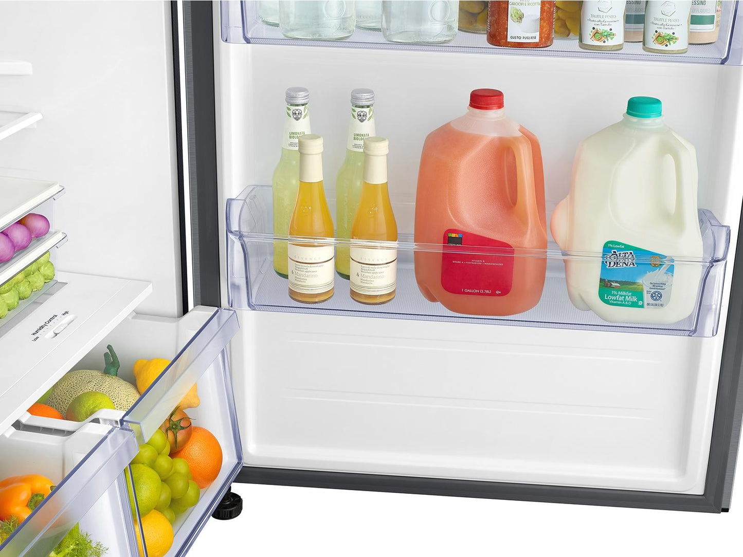 Samsung RT18DG6700SR Bespoke AI Top Freezer All-Around Cooling  Auto Ice Maker  18 cu.ft.