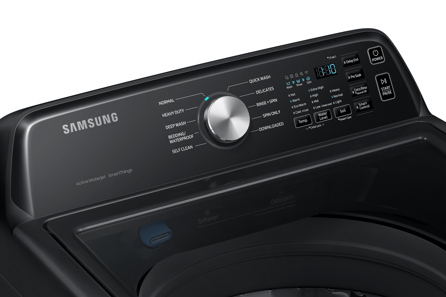 Samsung WA46CG3505AV Top Load Washer ActiveWave™ Agitator  Wi-Fi  4.6 cu.ft.