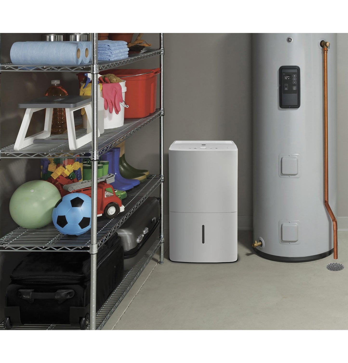 ADEW35LZ GE® ENERGY STAR® 35 Pint Portable Dehumidifier for Very Damp Spaces