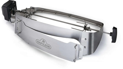 Napoleon Bbq 69281 Heavy Duty Rotisserie and Shroud for PRO/TravelQ 285 Portable Grill Models
