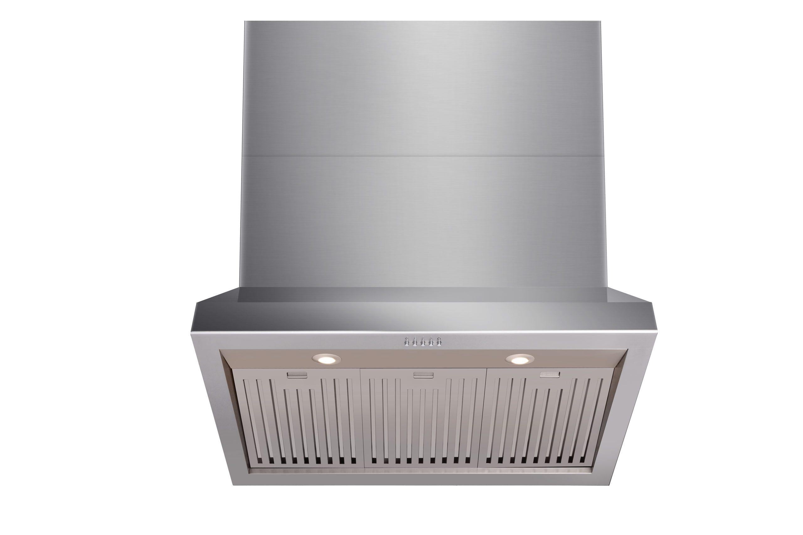 Thor Kitchen 36 Inch Professional Range Hood, 11 Inches Tall In Stainless Steel (duct Cover Sold Separately) - Trh3606