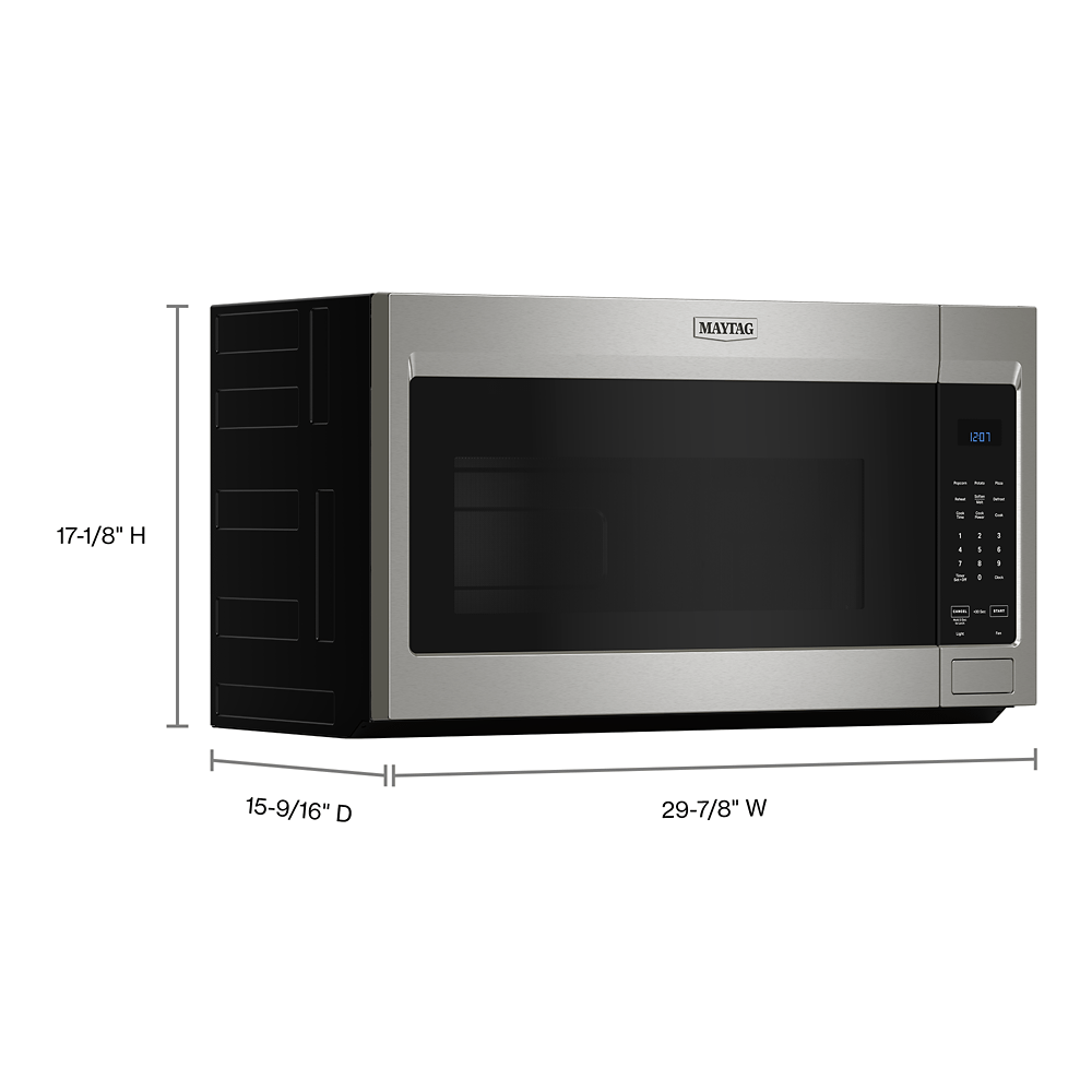 Maytag Over-The-Range Microwave with Non-Stick Interior Coating - 1.7 Cu. Ft.