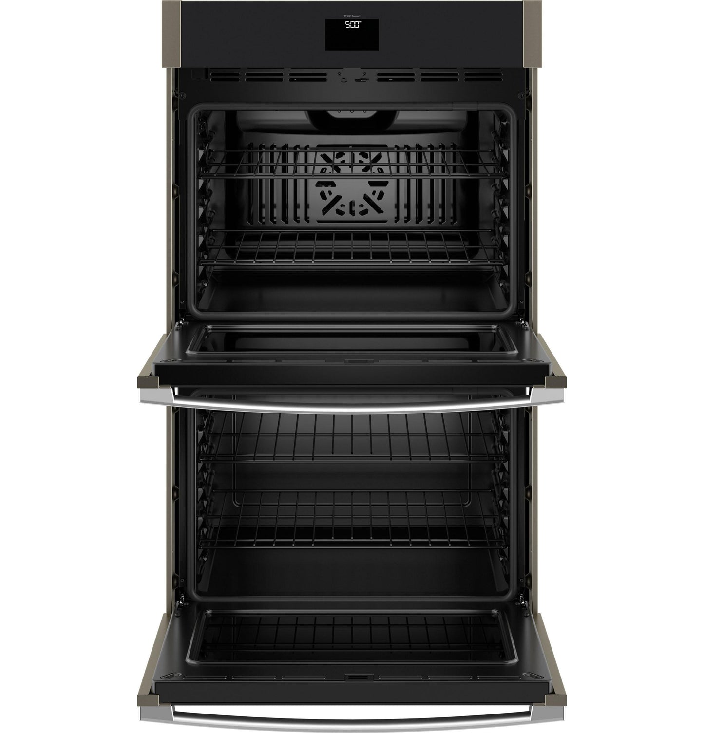 JTD5000EVES GE® 30" Smart Built-In Self-Clean Convection Double Wall Oven with No Preheat Air Fry